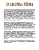 Escrito fisica y Einstein