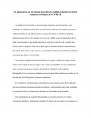 La importancia de un sistema de gestión de calidad en hoteles de menor categoría en tiempos de COVID-19