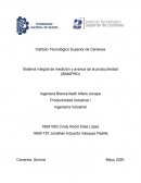 Sistema integral de medición y avance de la productividad (SIMAPRO)