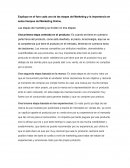 Etapas del Marketing