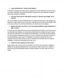 ¿Qué entiendes por "derecho del trabajo?