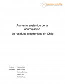 Aumento sostenido de la acumulación de residuos electrónicos en Chile