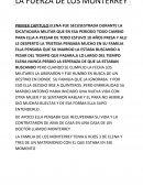 La fuerza de los monterrey