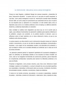 La intervención Educativa como Campo Emergente