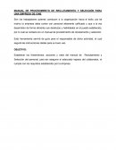 MANUAL DE PROCEDIMIENTO DE RECLUTAMIENTO Y SELECCIÓN PARA UNA EMPRESA DE CINE