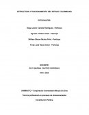 ESTRUCTURA Y FUNCIONAMIENTO DEL ESTADO COLOMBIANO