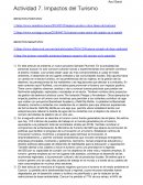 Impactos del turismo