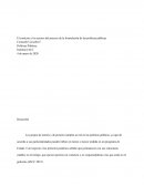 El contexto y los actores del proceso de la formulación de las políticas públicas