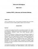 Análisis PEST y Barreras de Entrada Galletas