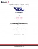 COSTOS PREDETERMINADOS DE MANUFACTURA