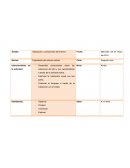 Planificacion. Ámbito: Interacción y comprensión del entorno