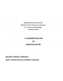 EL CORAZÓN DELATOR DE EDGAR ALLAN POE