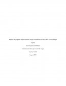 Administración de la prevención de riesgos