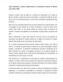 Preguntas Modernismo