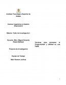 Técnicas para aumentar la productividad y utilidad en una PyME