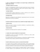 ¿Cuál es la clasificación de la tecnología en una empresa?