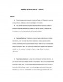 ANALISIS MATRICES PESTEL Y PORTER