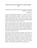 Reporte de vista a museo Casa del purgatorio en la ciudad de Guanajuato, Gto