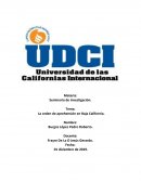 La orden de aprehensión en Baja California