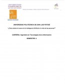 ¿Cómo afecta el avance de la Inteligencia Artificial a la vida de las personas?