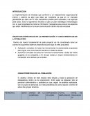 PRESENTACIÒN Y CARACTERISTICAS DE LA POBLACIÒN