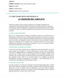 LA TRADICIÓN DEL CONFLICTO