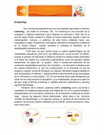 E-learning. Página 1