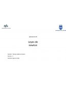 Informe laboratorio. Leyes de newton