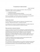 Preocupación por la ciudad construida