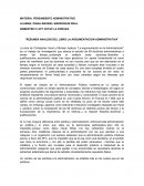 Resumen analisis libro la argumentacion administrativa
