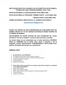 TALLER DE QUIMICA GRADO 9°