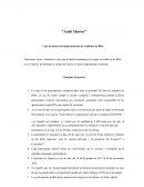 Caja de ahorro del departamento de Auditoría de BBA