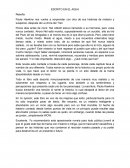 Reseña Escrito en el Agua