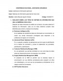 Sistemas de información gerencial de Coca Cola