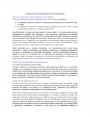 Evaluacion del Desempeño del Portafolio