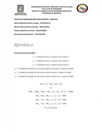 EJERCICIOS PROGRAMACIÓN MULTICRITERIO - WINSTON. Página 1