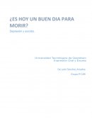 ¿Es hoy un buen día para morir? Suicidio y depresión