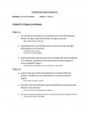 CIENCIAS NATURALES. Unidad N°1: El Agua y los Océanos