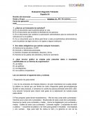 Evaluación Segundo Trimestre Español III s/r