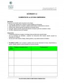 Actividad Elementos de la lectura comprensiva