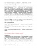 CONSUMO DE CIGARRILLO EN LOS ESTUDIANTES