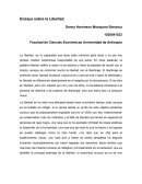 Facultad de Ciencias Económicas Universidad de Antioquia. Ensayo sobre la Libertad