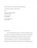 Organismos y cambios en la política educativa