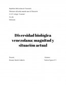 Diversidad biológica en Venezuela