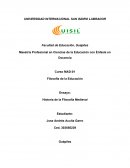 Historia de la Filosofía Medieval