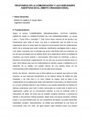 RELEVANCIA DE LA COMUNICACIÓN Y LAS HABILIDADES ASERTIVAS EN EL ÁMBITO ORGANIZACIONAL