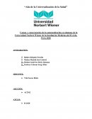 Causas y consecuencias de la automedicación en alumnos de la Universidad Norbert Wiener de la facultad de Medicina del II ciclo