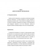 ASPECTOS TEÓRICOS Y METODOLÓGICOS. Organizaciones