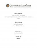 PERFIL DEL CONSUMIDOR EN RELACIÓN A LA PREFERENCIA DE TURISMO INTERNO