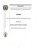 TRATA DE PERSONAS EN MÉXICO UNA RELIADAD OCULTA